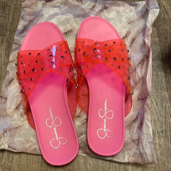 New in box Slip-On Slide Sandals - Picture 1 of 3